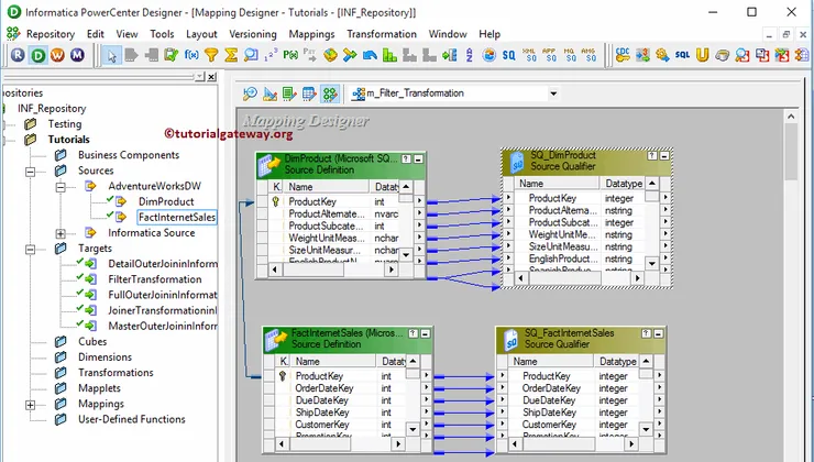 Filter Transformation in Informatica 4