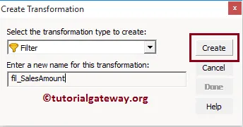 Filter Transformation in Informatica 7